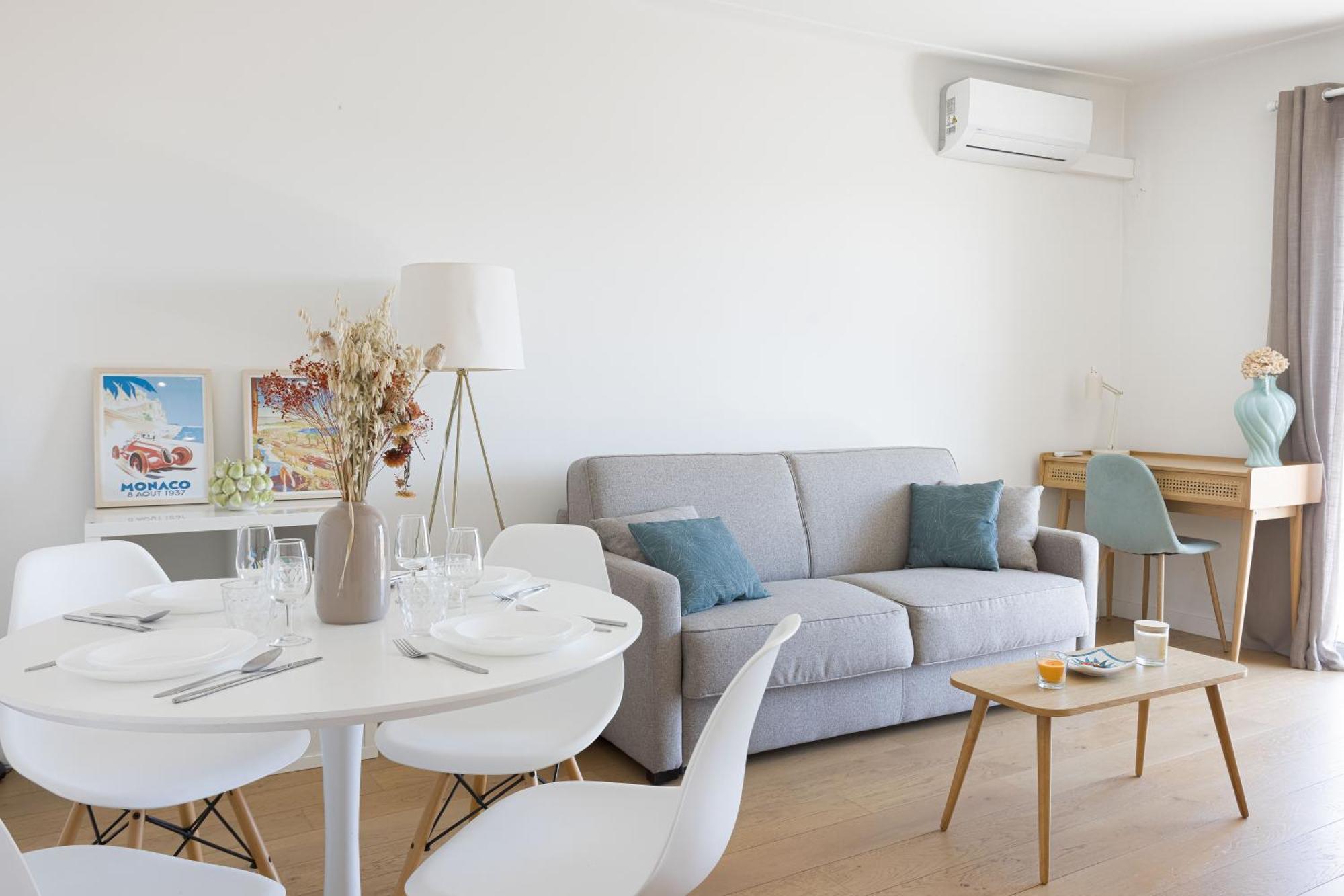Perchoir - Balcon, Vue Sur La Ville, Palais&plages Appartement